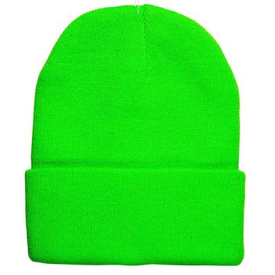 Beanie Neon grüne Mütze