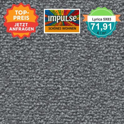 Vorwerk Lyrica 5X83 Velours Teppichboden 4 oder 5 m breit - versandkostenfrei ab 5 m²