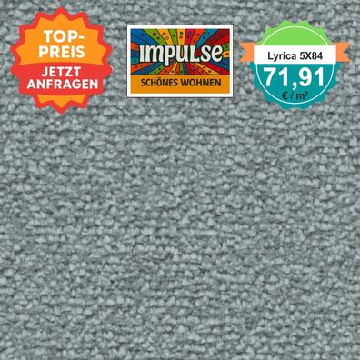 Vorwerk Lyrica 5X84 Velours Teppichboden 4 oder 5 m breit - versandkostenfrei ab 5 m²