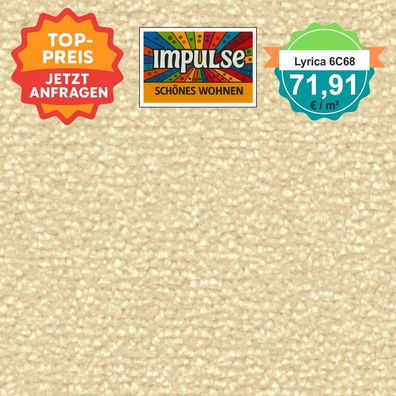 Vorwerk Lyrica 6C68 Velours Teppichboden 4 oder 5 m breit - versandkostenfrei ab 5 m²