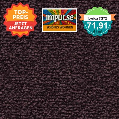 Vorwerk Lyrica 7G72 Velours Teppichboden 4 oder 5 m breit - versandkostenfrei ab 5 m²