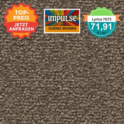 Vorwerk Lyrica 7G73 Velours Teppichboden 4 oder 5 m breit - versandkostenfrei ab 5 m²