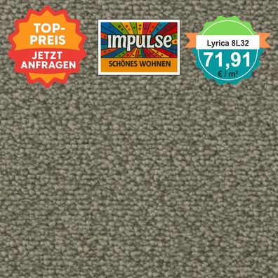 Vorwerk Lyrica 8L32 Velours Teppichboden 4 oder 5 m breit - versandkostenfrei ab 5 m²