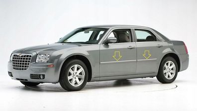 Chrysler 300C 2005-2010 – Seitliche Chromleisten für Türen, verchromt, schützend
