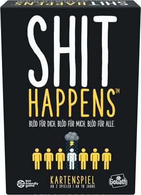 Goliath Shit Happens (Deutsche Version), Kartenspiele für Erwachsene