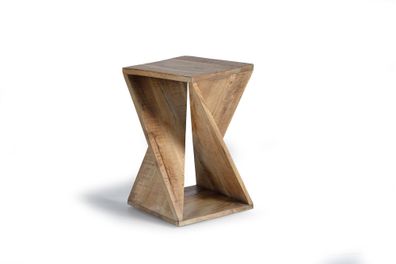 Hocker aus Mangoholz-1229