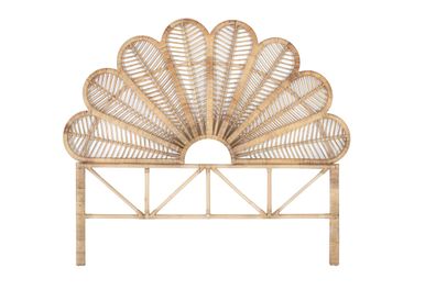 Handgefertigtes Kopfteil aus natérlichem Rattan 180 cm-5890