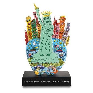 Goebel James Rizzi Big Apple on Liberty (Figur, Porzellan)
