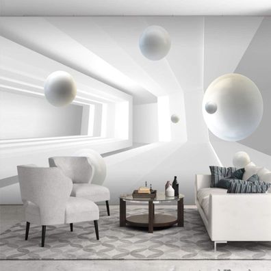 Vlies Fototapete Wandtapete Wandbilder Wunderschöne Abstrakte 3D Kugel 4432