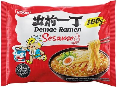 Nissin Demae Ramen Instantnudeln Sesam 100g