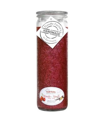 Big-Jumbo Duftkerze im Weckglas, Kirsch-Vanille 1 St