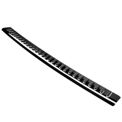 Ladekantenschutz passend für VW T5 4.2003-5.2015 Edelstahl Schwarz