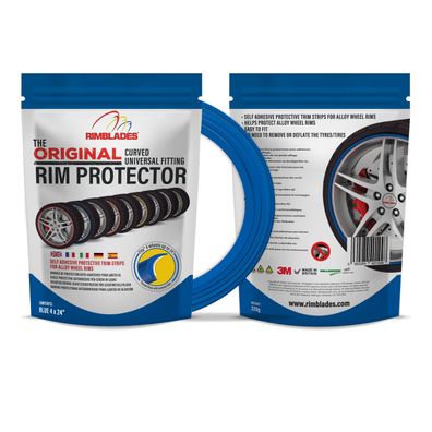 Rimblades Ultra NEU 2022 Felgenschutz Felgenringe Rim Guards BLAU