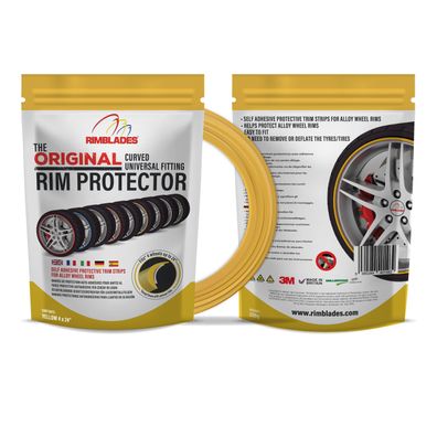Rimblades Ultra NEU 2022 Felgenschutz Felgenringe Rim Guards GELB