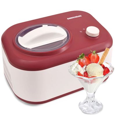 1,0 l Eismaschine mit Kompressor Eiscreme Maschine Eisbereiter