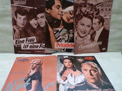 Illustrierte Gilmbühne Romy Schneider Brigitte Bardot Marika Rökk Jean Paul Belmondo
