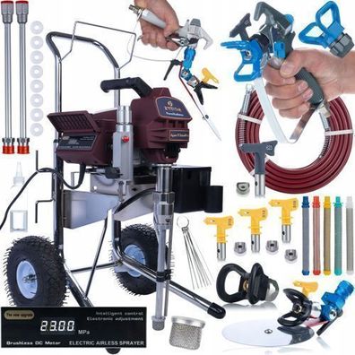 Zenthril Farbspritzgerät Apex B StandPro – 2500W 3,2L/min 20MPa | Set