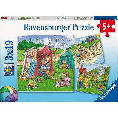 Ravensburger Puzzle Erneuerbare Energie 3x49 Teile