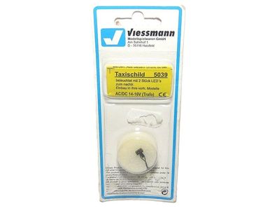 Viessmann 5039 - Taxischild beleuchtet - HO - 1:87 - Originalverpackung