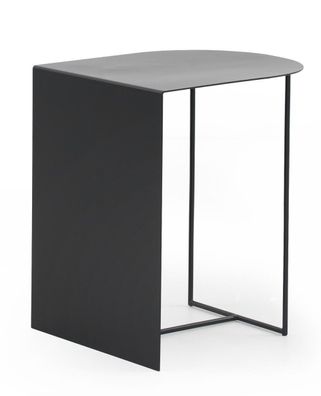 Beistelltisch aus schwarzem Metall