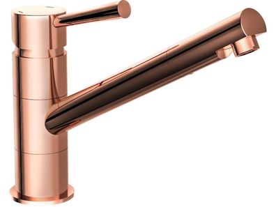 Spültischarmatur Küchenarmatur Einhebelmischer Schwenkauslauf, Kupferoptik