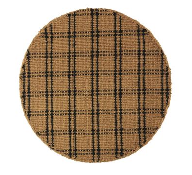 Kokosfaser-Teppich 120 cm Durchm