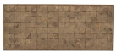 Kopfteil mit Furnier aus Fichtenholz 145 x 60 cm