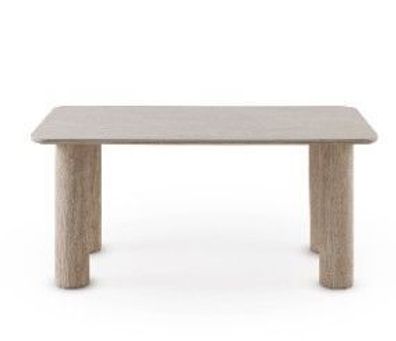 Rechteckiger Tisch 200x100 mit Keramikplatte