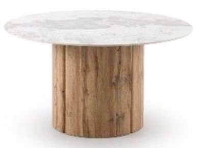 Runder Tisch 140 Durchmesser mit Keramikplatte