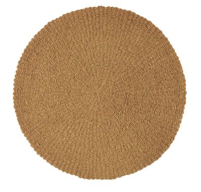 Teppich aus Kokosnussfasern, 120 cm Durchm