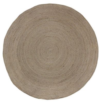Teppich aus natürlicher Jute, 120 cm Durchm