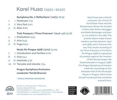 Karel Husa (1921-2016): Orchesterwerke "Music for Prague"