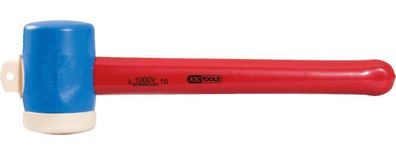 KS TOOLS Kunststoffhammer mit Schutzisolierung, Kopf Ø 55mm