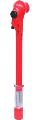 1/2" Drehmomentschlüssel mit Schutzisolierung und Umschalt-Ratschenkopf, 20-100Nm