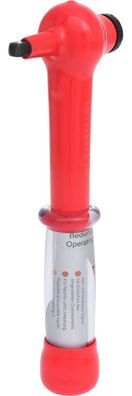 1/4" Mini Drehmomentschlüssel mit Schutzisolierung und Umschalt-Ratschenkopf, 5-25Nm