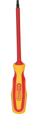 KS TOOLS Innensechskant-Schraubendreher mit Schutzisolierung, 4mm