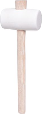 KS TOOLS Gummihammer weiss, 500g