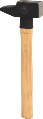 KS TOOLS Schlosserhammer, Hickory-Stiel, französische Form, 800g