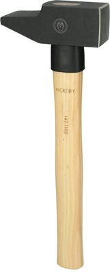 KS TOOLS Schlosserhammer, Hickory-Stiel, französische Form, 1000g