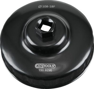 KS TOOLS 1/2" LKW Ölfilterschlüssel, 108-18