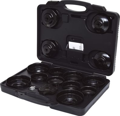 KS TOOLS 3/8" Ölfilterschlüssel-Satz, 16-tlg