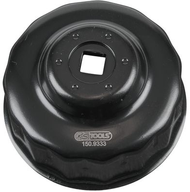 KS TOOLS 3/8" Ölfilterschlüssel, 75/77-15