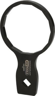 KS TOOLS 3/8" Ölfilterschlüssel Ø 66,5 mm / 14 Flächen