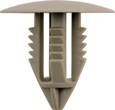 KS TOOLS Stoßfänger-Verbindungsclip, Grau für Volvo,10er Pack