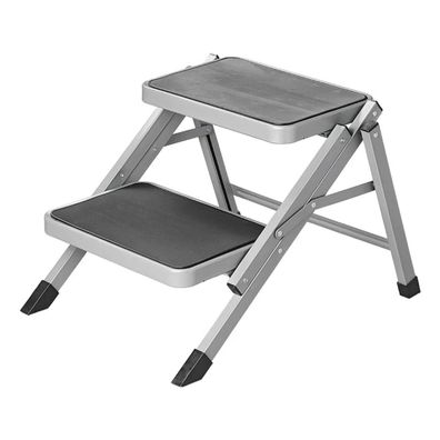 Doppeltrittstufe klappbar 59,5 x 49 x 39 cm mit 2 rutschfesten Tritten 37,8 x 25,5 cm