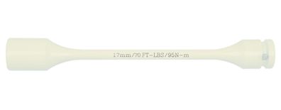 KS TOOLS 1/2" Torsions-Drehmomentbegrenzer-Stecknuss, 17mmx95Nm