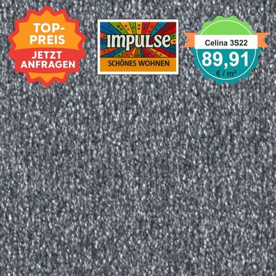 Vorwerk Celina 3S22 Velours Teppichboden 4 m breit - versandkostenfrei ab 5 m²