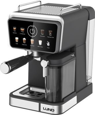 Kaffeevollautomat mit Milchaufschäumer 1350W, 9-in-1