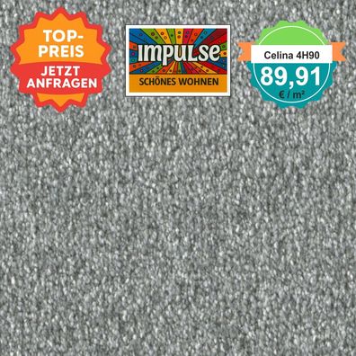 Vorwerk Celina 4H90 Velours Teppichboden 4 m breit - versandkostenfrei ab 5 m²