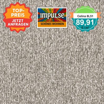 Vorwerk Celina 8L51 Velours Teppichboden 4 m breit - versandkostenfrei ab 5 m²